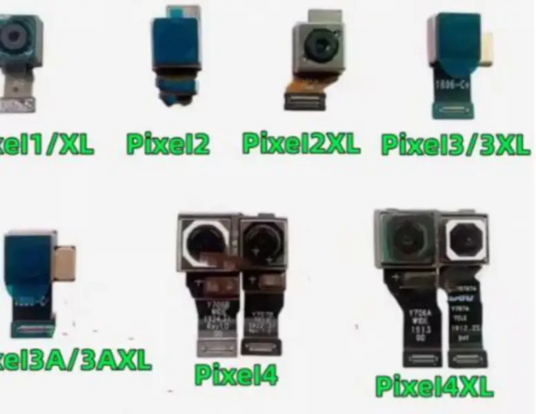 Camera's voor en achter voor Google pixel 3 /3xl/4a/4xl/5/5a/6/6a/3a/2/2xl