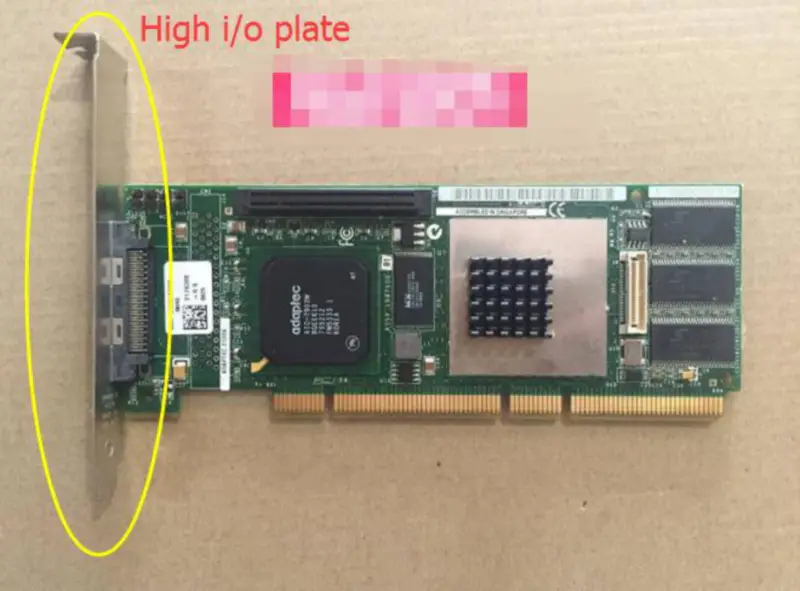ADAPTEC ASR-2120S/64MB 320MB SCSI RAID-kaart voor ADAPTEC