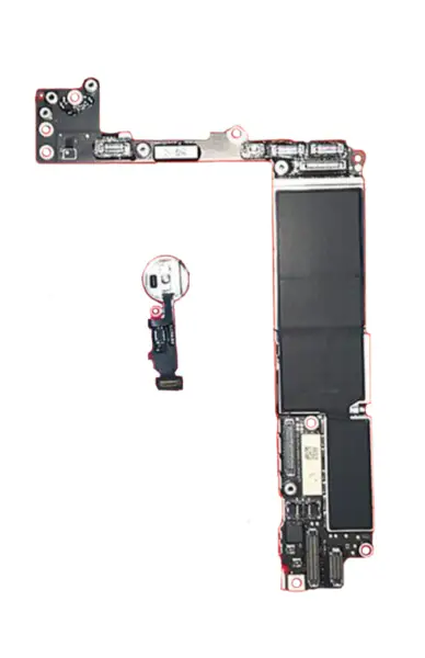 Apple Iphone 7 Plus ontgrendeld moederbord met Touch ID