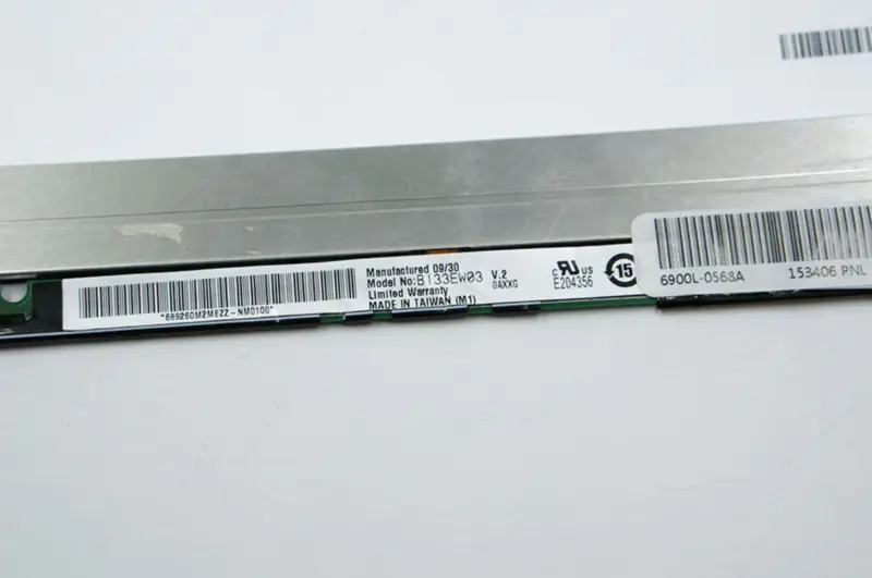 AUO B133EW03 V2 Scherm